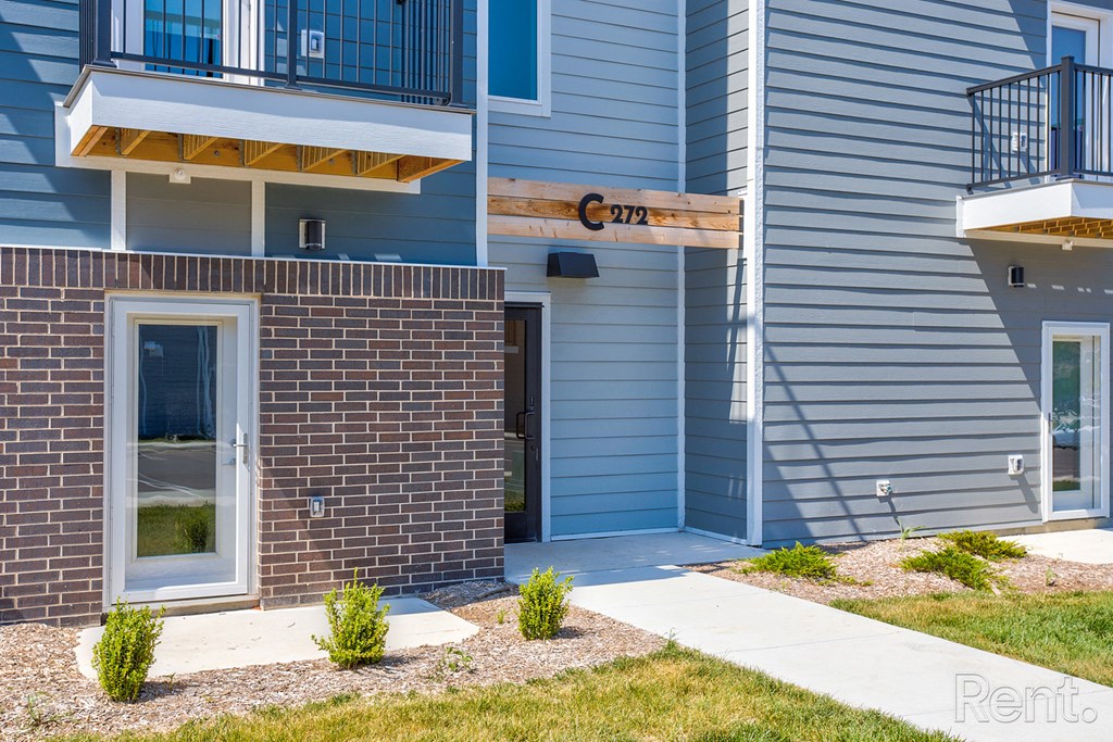Entry at Lofts at Fox Ridge, Raymore, MO, 64083