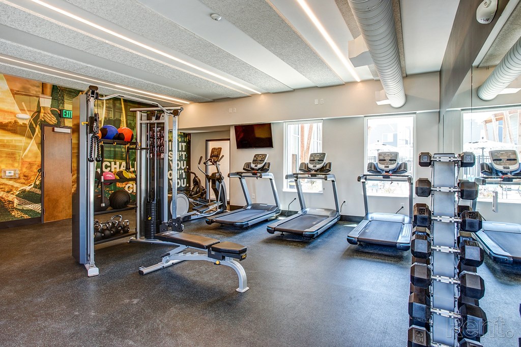 Gym at Lofts at Fox Ridge, Missouri