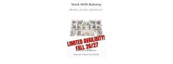 4Bed 2 Bath at Parkhaus Apartments, Lincoln, 68508