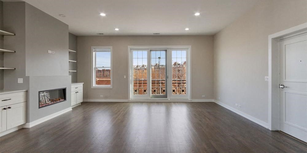 Vacant Living Area at Elston 3434, Chicago, 60618