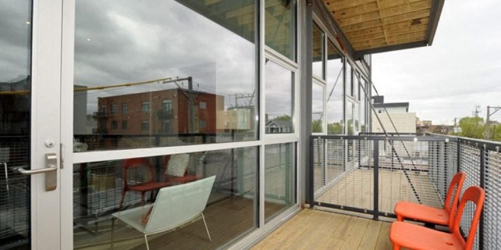 Balcony And Patio at Fullerton 1540, Chicago, IL