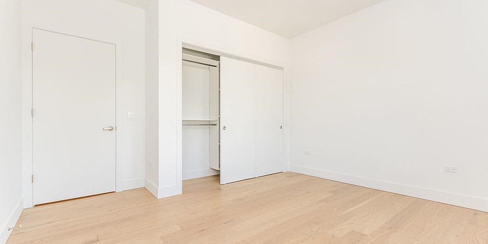 an empty room with a door to a closet  at Wilmette 1121, Wilmette, IL