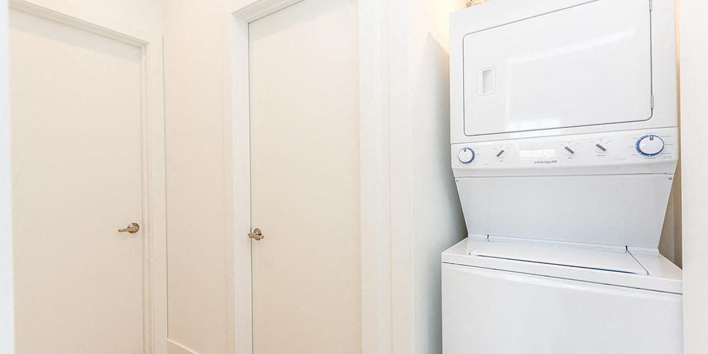 the ceiling of a building with white columns  at Wilmette 1121, Illinois