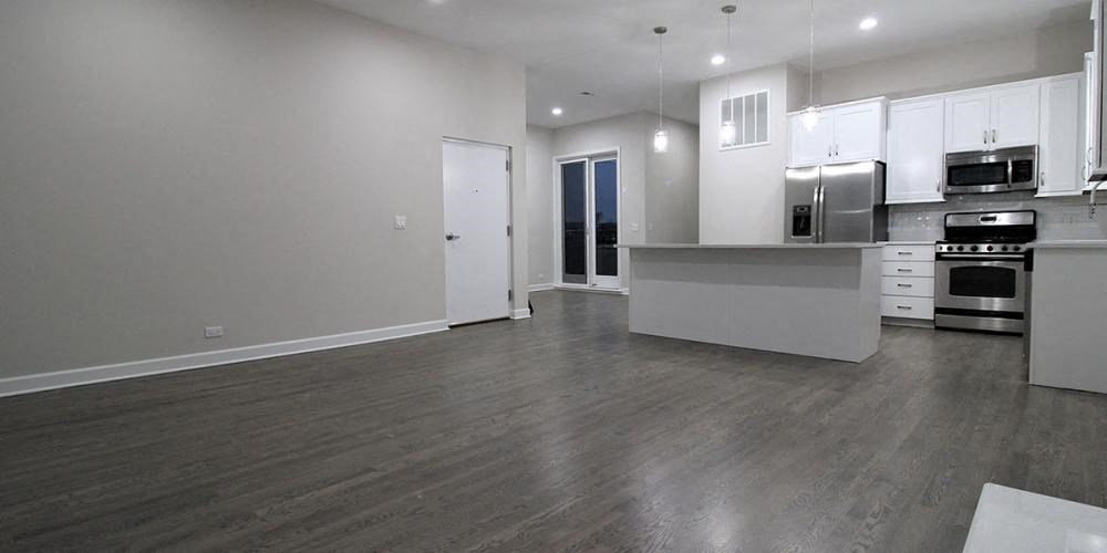 Living And Kitchen at Elston 3434, Illinois