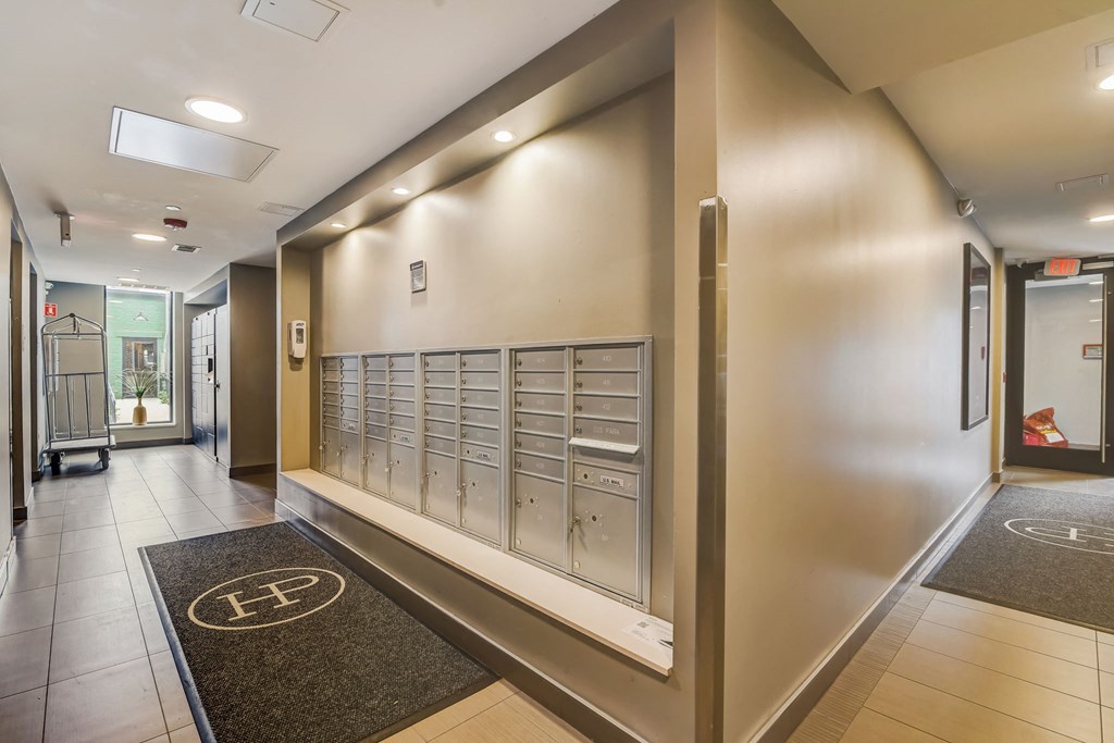 the locker room at the club at highland apartments at Clarendon Hills 229, Clarendon