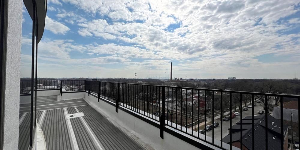 View From Balcony at Lavergne 4810, Chicago, IL, 60630