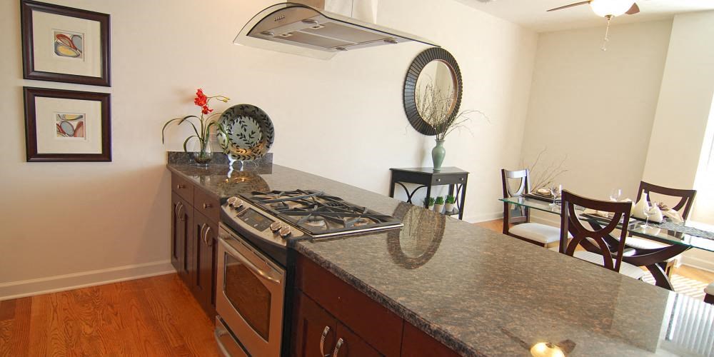Countertop Kitchen at Lavergne 4810, Illinois
