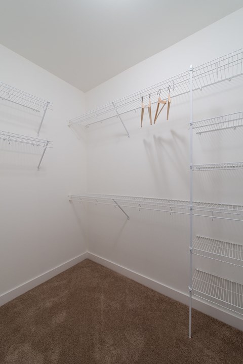 the view of a room with white lines on the wall