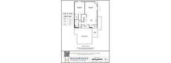a floor plan of a house with a garage and a loft