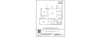 the floor plan of unit 33a