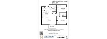 a floor plan of a bedroom apartment with a bathroom and a living room