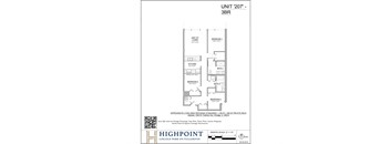 the floor plan of unit 2727 berk