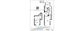 a floor plan of a unit at unit
