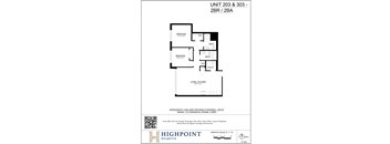 a floor plan of a home with a bedroom and a living room