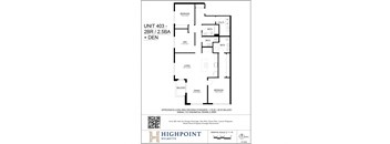 plan unit 404 2 bedrooms