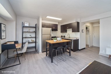 Modern open concept kitchen space - The Prelude Studio