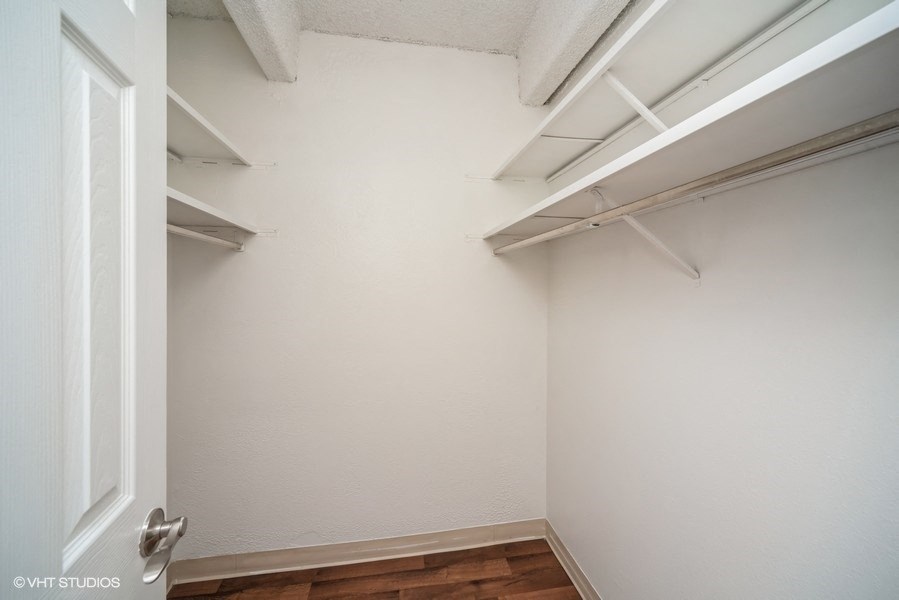 Spacious walk-in closet at 878 S Dexter St in Denver, CO