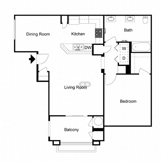 Canon de Arrowhead - One Bedroom Apartment Home