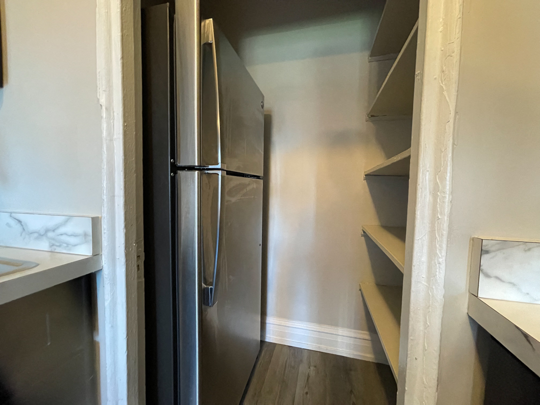 Additional Shelving in Kitchen at 1033 W Loyola, Chicago, 60626