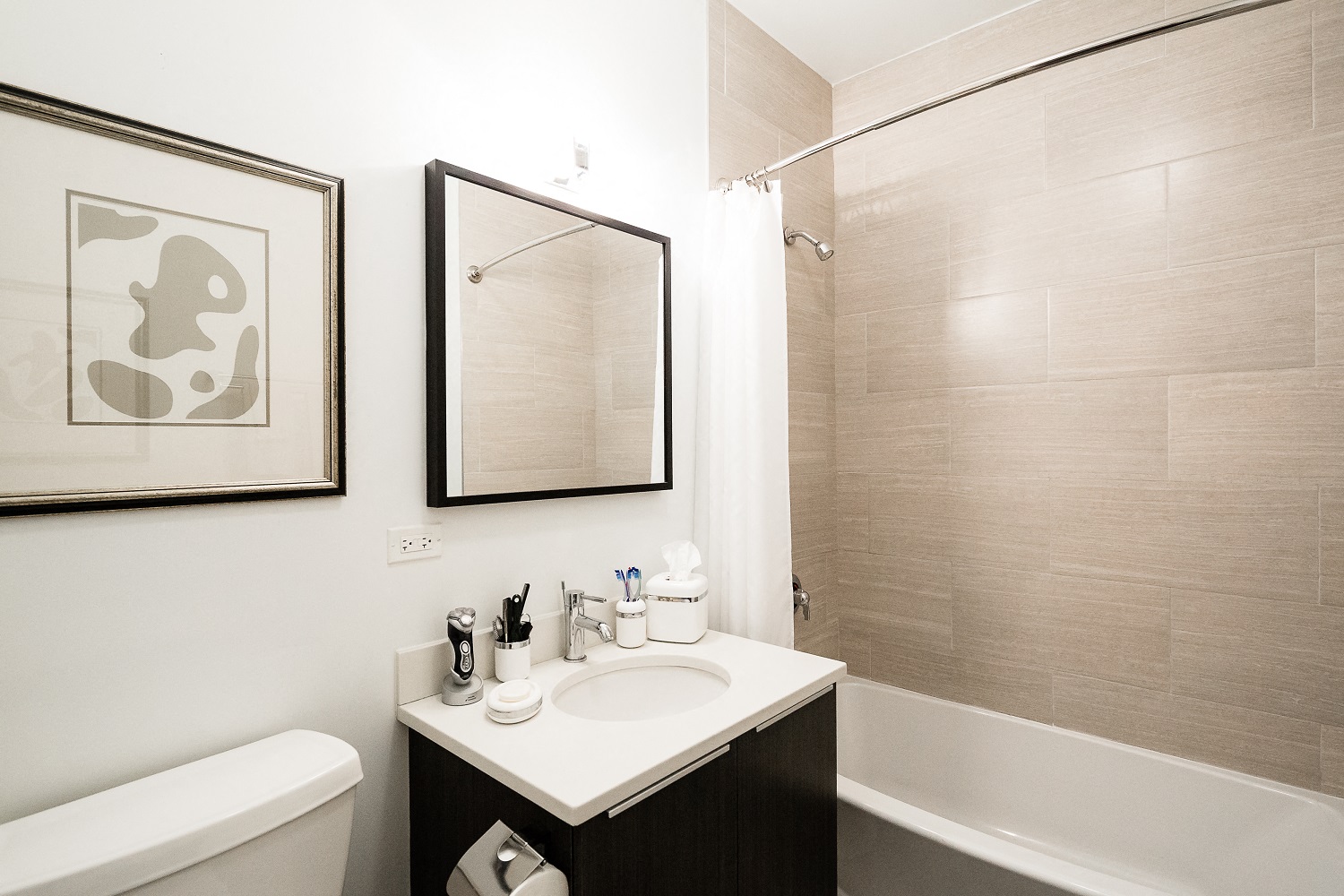 Bathroom at Broadway Place