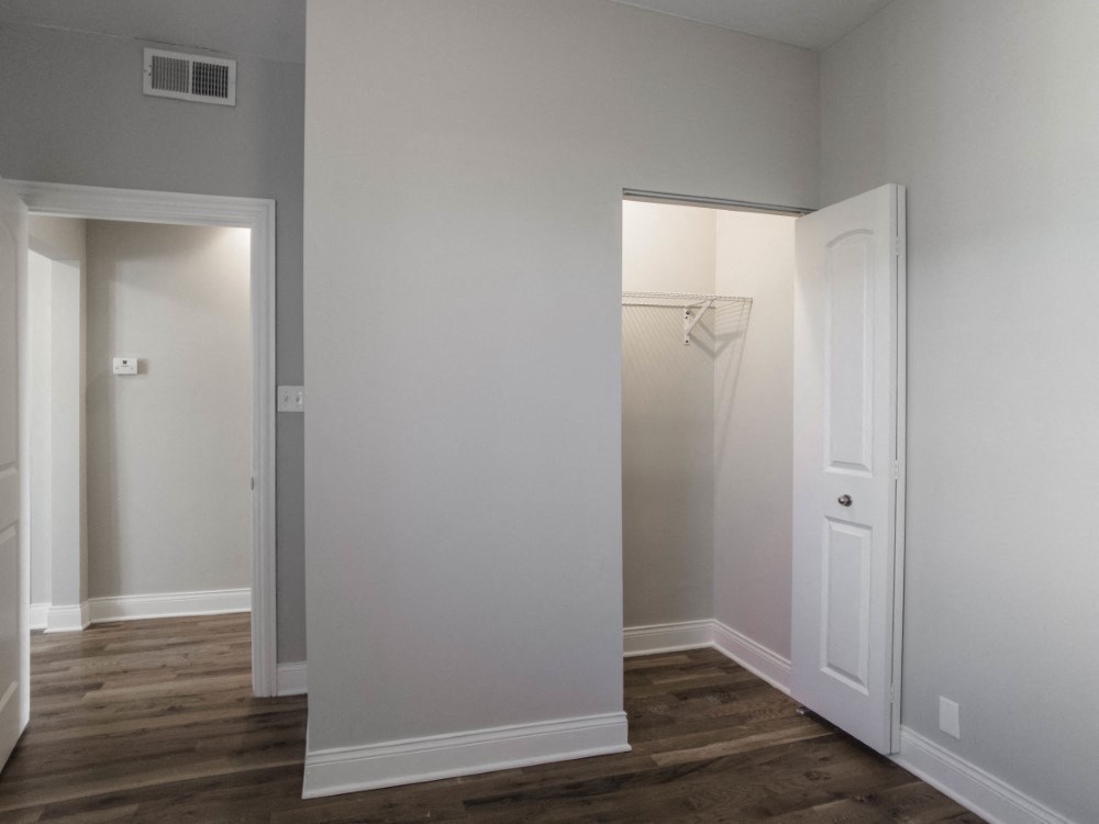 Bedroom two with a large closet
