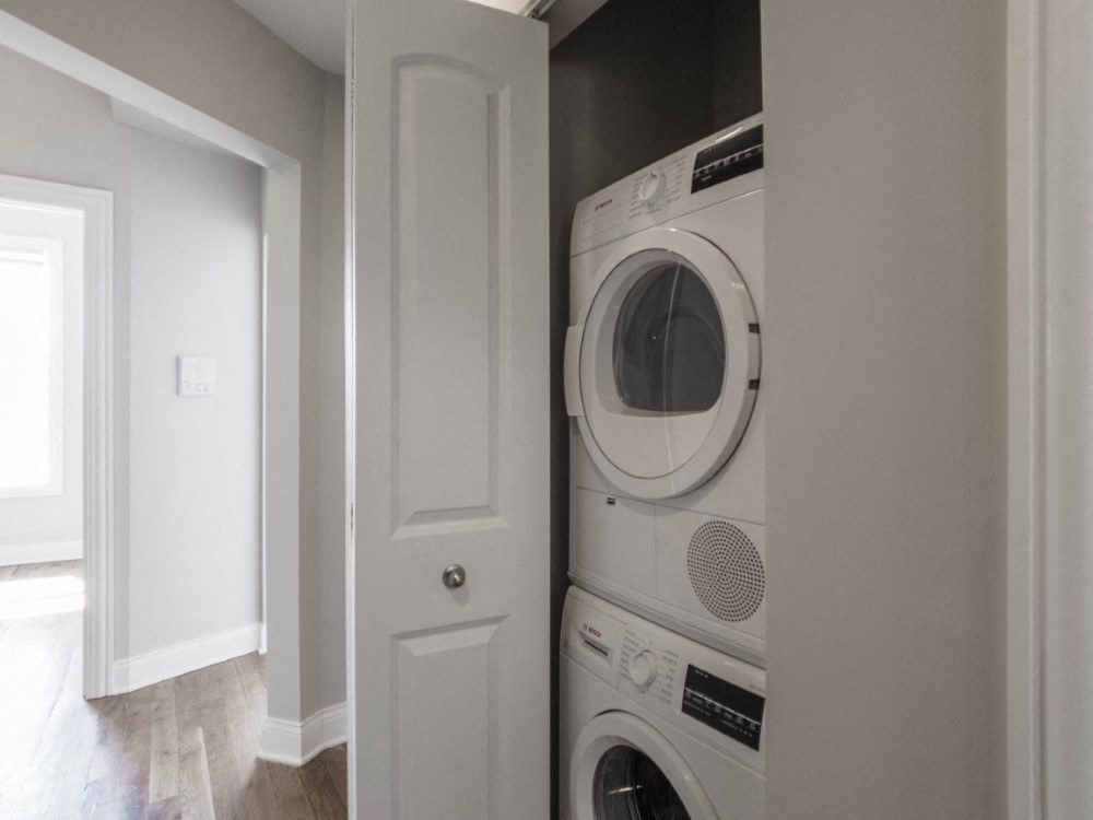 Full size washer and dryer