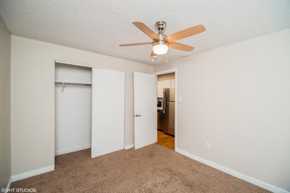 Spacious Bedroom with Fan at 1443 Elizabeth