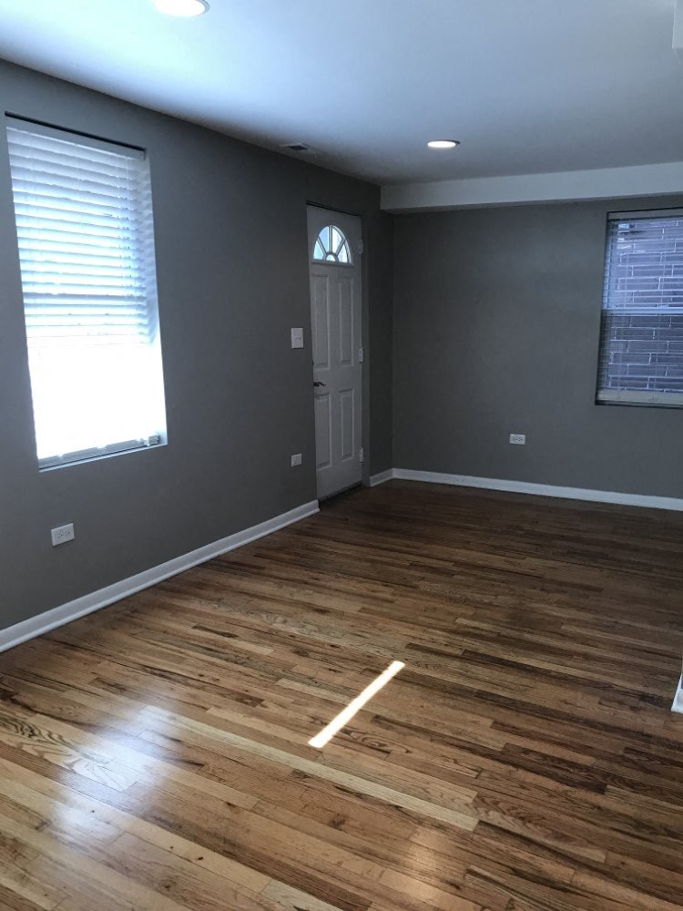 Living room with lots of natural lighting