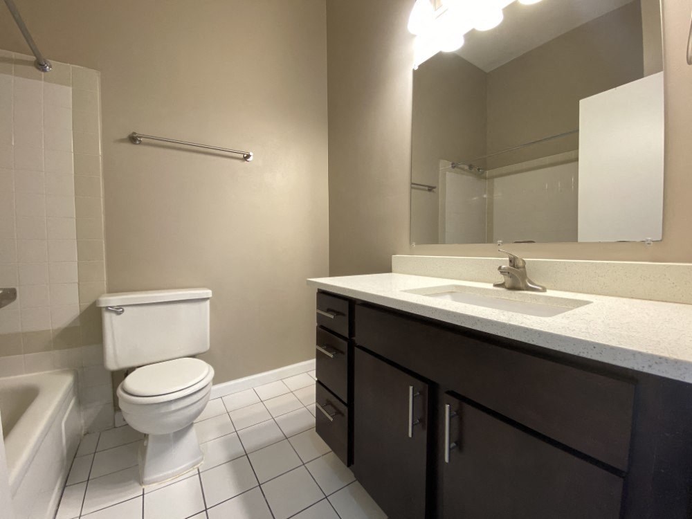 Sparkling White Bathroom Vanity