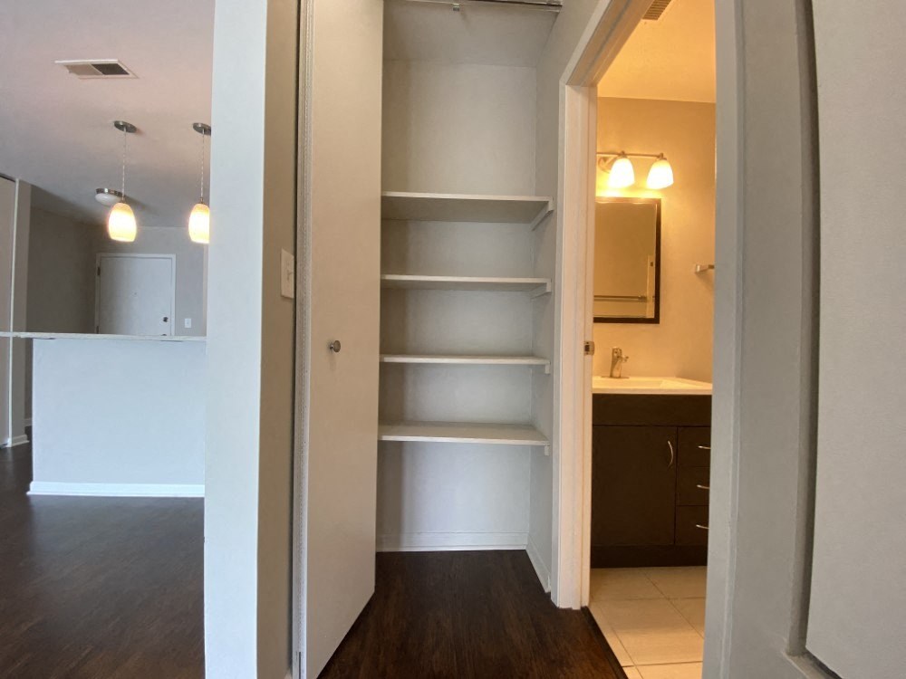 Large linen closet
