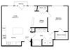 City Gate Broadway one bedroom floor plan City Gate Broadway one bedroom floor plan