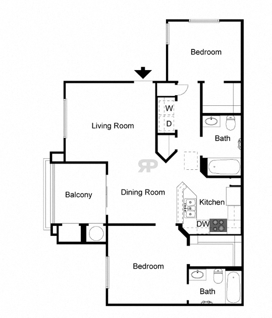 Canon de Arrowhead - Two Bedroom Apartment Home