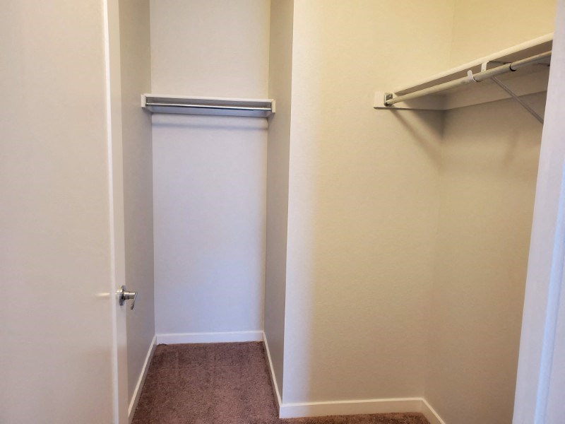 Spacious closet with room for clothes and storage at Wash Park Station in Denver, CO