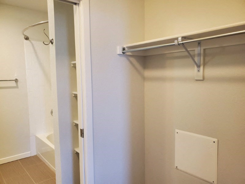 Plenty of storage in closets at Wash Park Station in Denver, CO