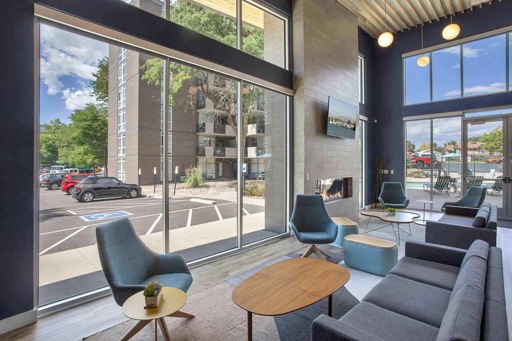 Hang out and relax in the resident lounge