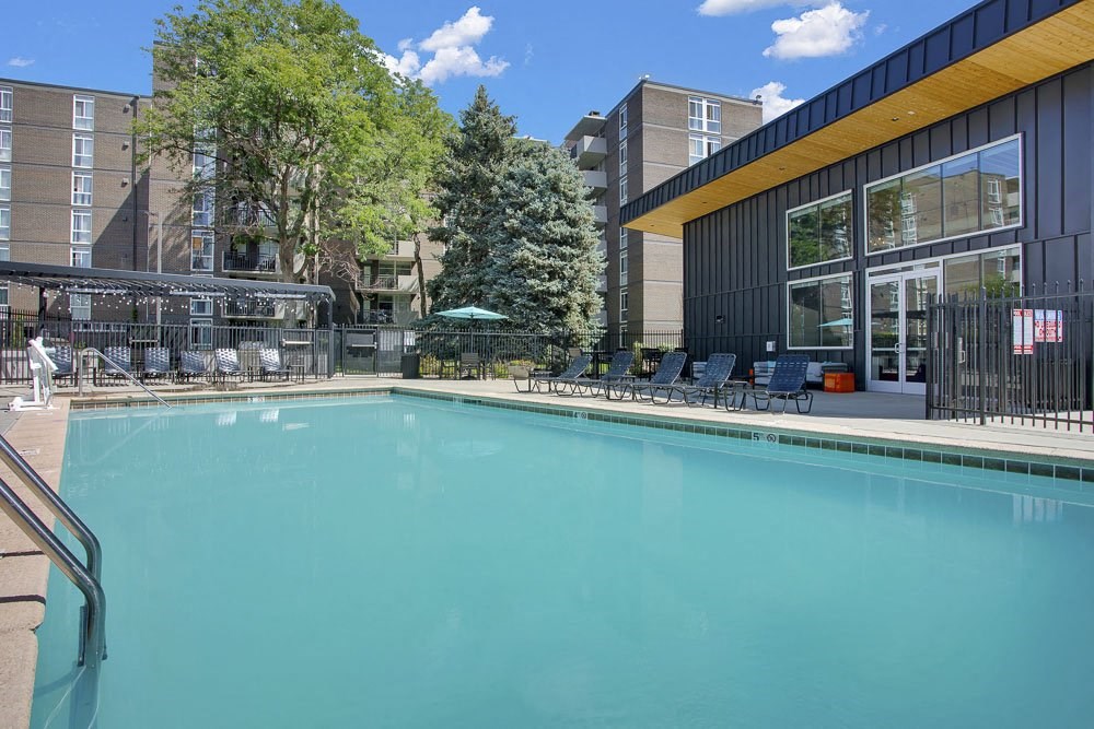 Pool is located near the newly renovated clubhouse
