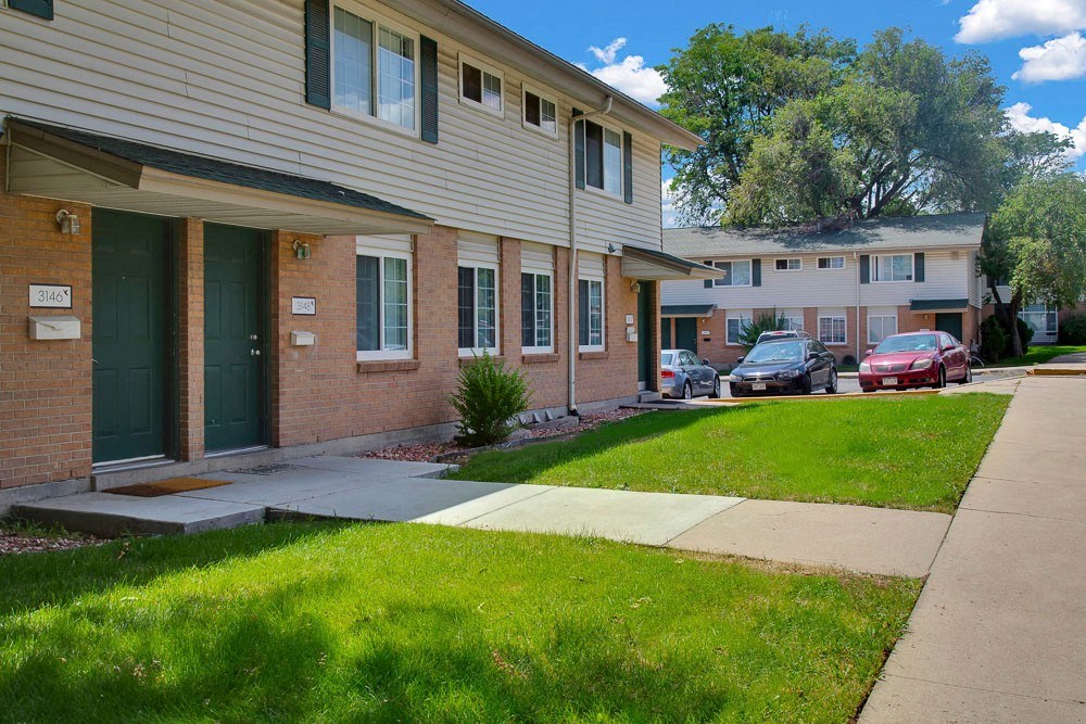 Nicely maintained exterior buildings