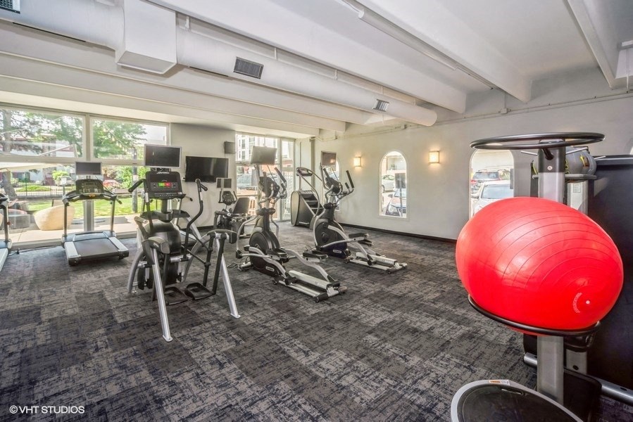 Fitness center for our residents to enjoy at 878 S Dexter St in Denver, CO