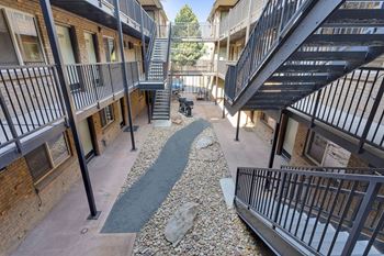Bike Racks in the Interior Courtyard  23 - 33 Pearl