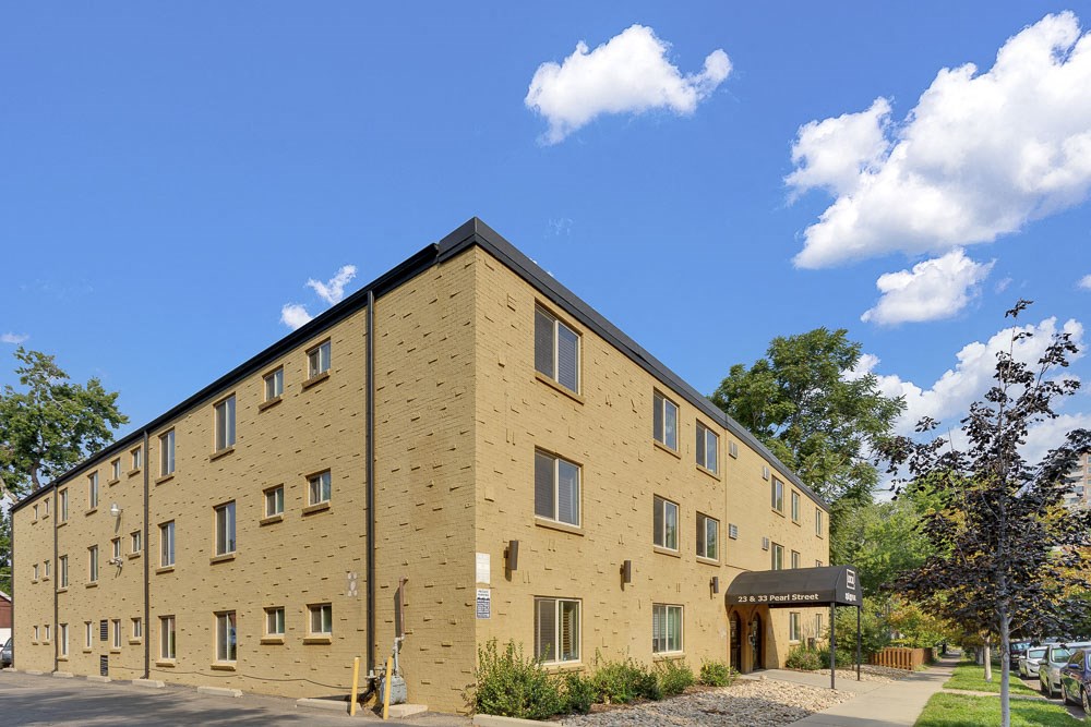 Brick Exterior at 23 - 33 Pearl