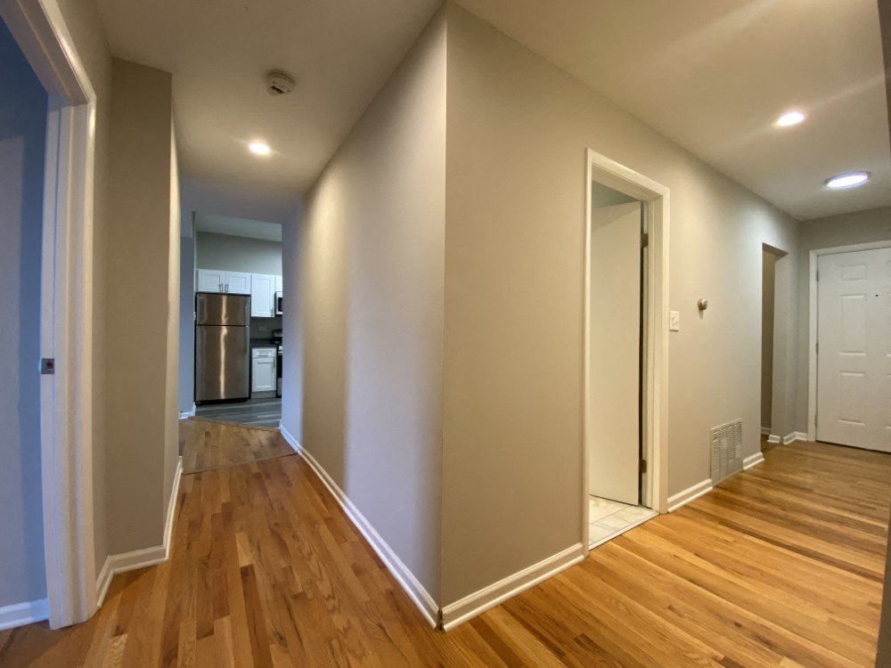Nice layout with hardwood flooring