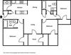 Hallmark at Garden Parkway Three Bedroom Two Bath