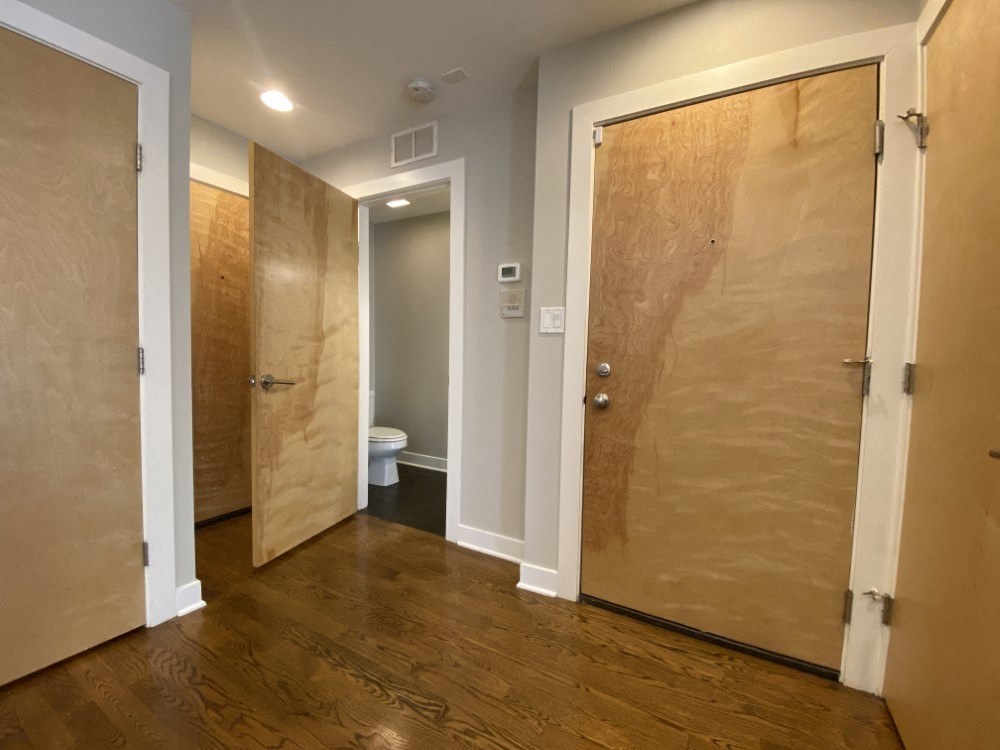 Main floor powder room