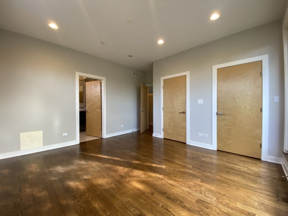 Large main bedroom with plenty of closet space