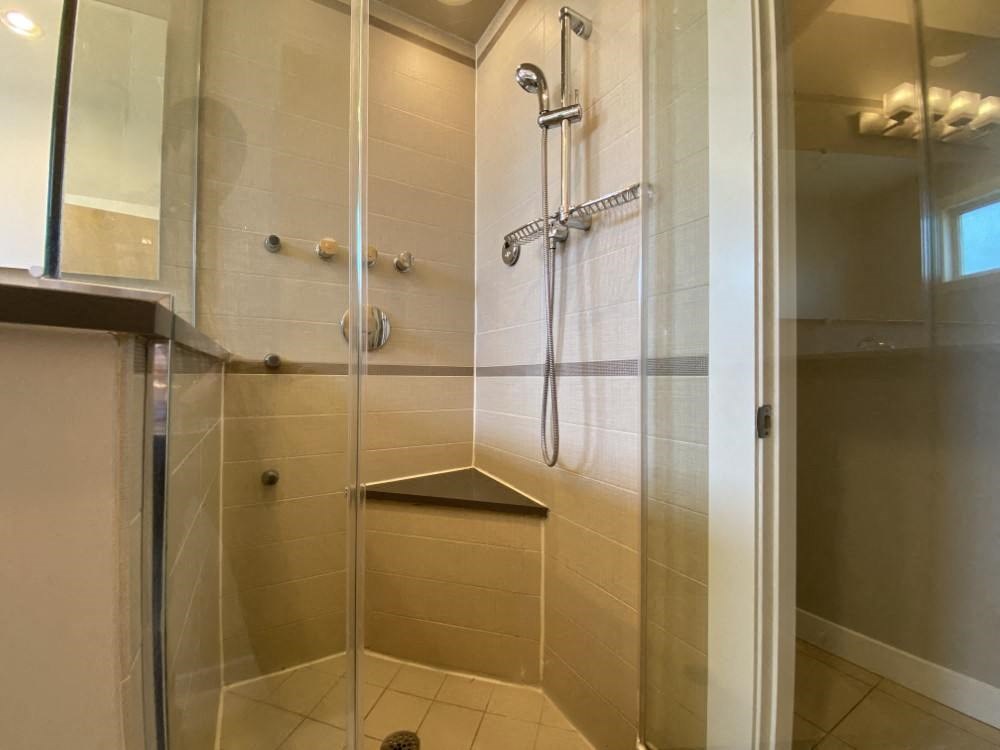 Main bedroom shower