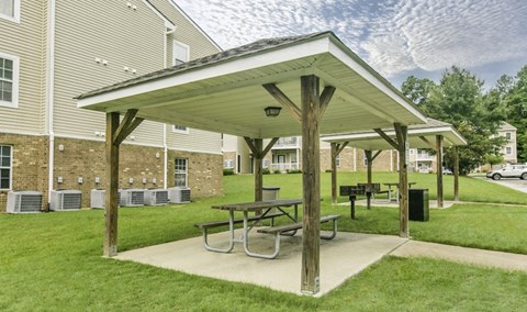Covered Picnic Grilling Area