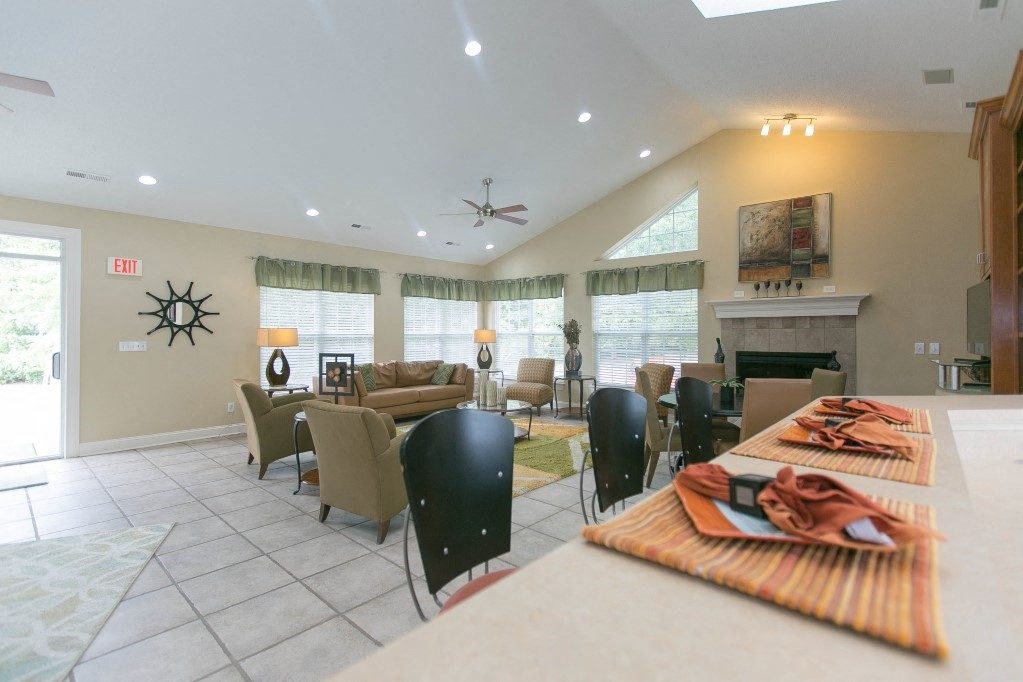 Enjoy spending time in the clubhouse