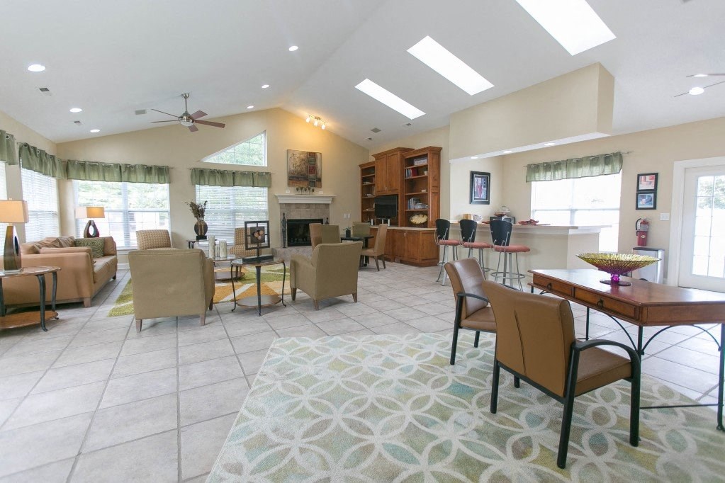 Nicely updated clubhouse and leasing center