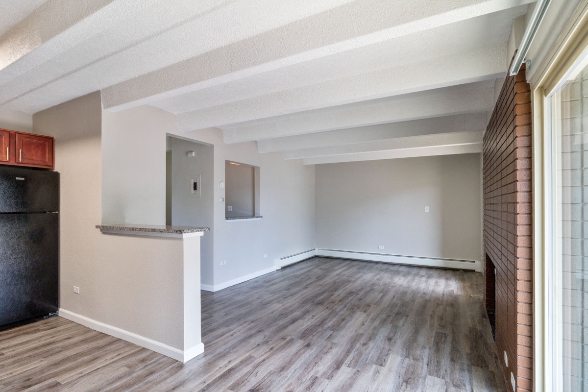 Bright and spacious living space