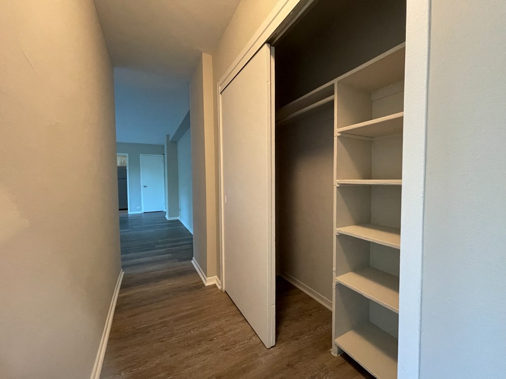 Extra storage closet in the hallway - 2 Bedroom  at 5550 S Dorchester, Chicago, Illinois